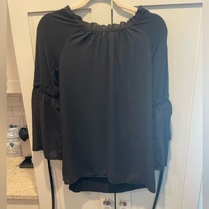 Lysse Black Blouse Size XS